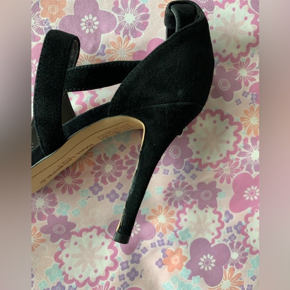 Karl Lagerfeld black suede strapped heels size 8.5? - Picture 15 of 16
